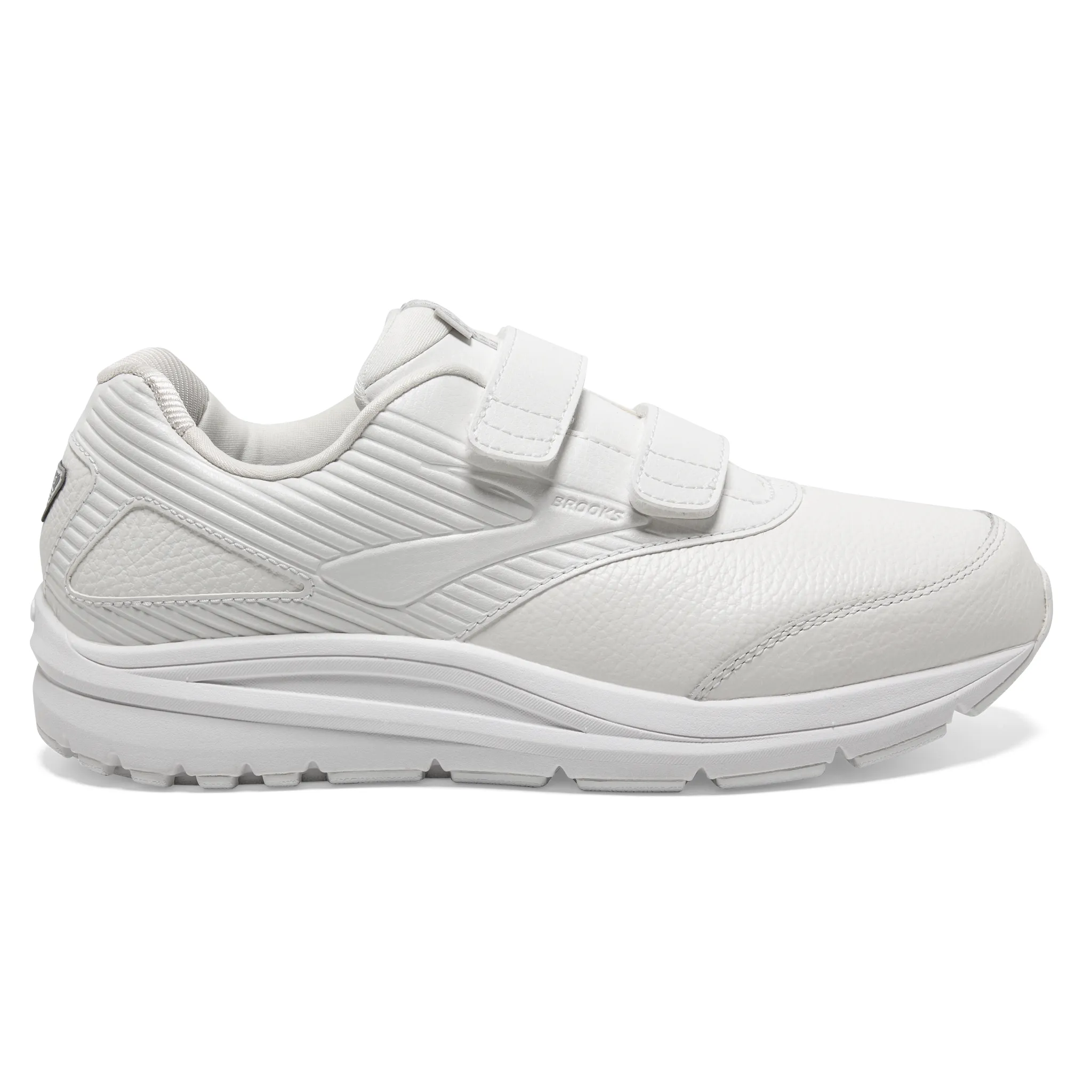 Brooks Womens Addicition Walker V-Strap 2 - Style 120309-142 ADD WLKR WHITE/WHITE
