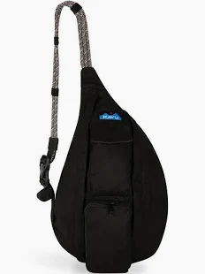 KAVU Mini Rope Bag Black - Style 9150-MINI ROPE BAG - Black/Black
