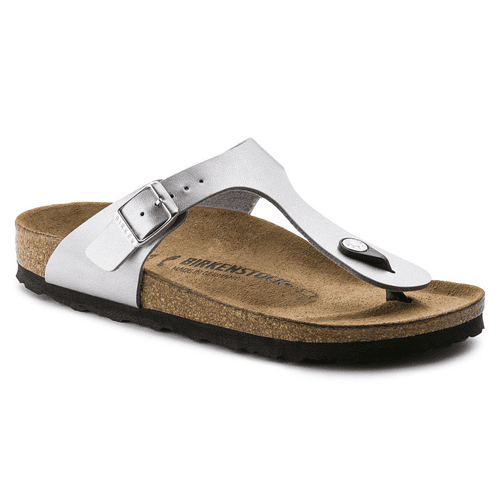 Birkenstock Gizeh Birko-flor - Style 0043851 - Silver