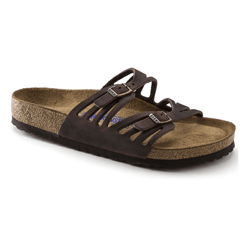Birkenstock Granada Soft Footbed - Style GRANADA 0092651&3 LTHR SF - Habana Oiled Leather