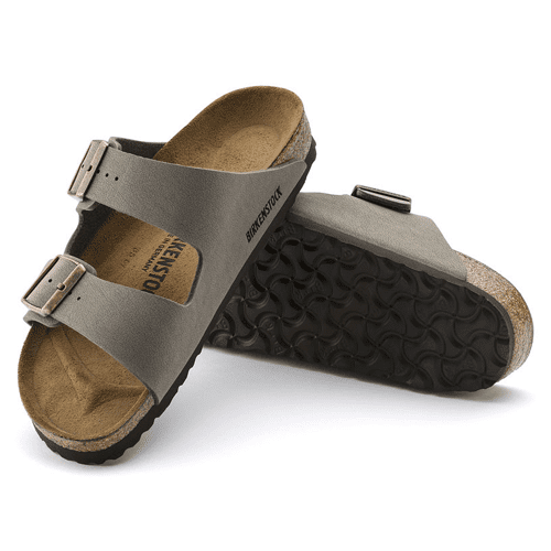 Birkenstock Arizona Birkibuc - Style 0151211/STONE BIRKIBUC - Image 4