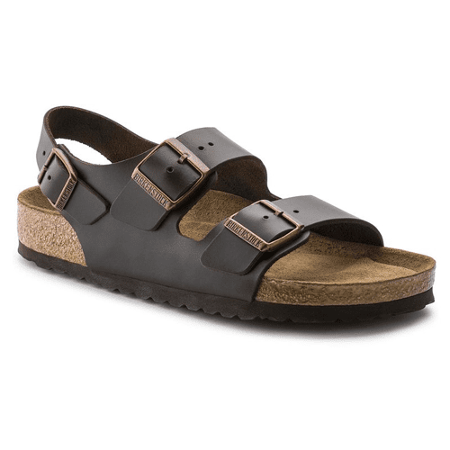 Birkenstock Milano Soft Footbed - Style MILANO 0234541&3 LTHR SF - Brown