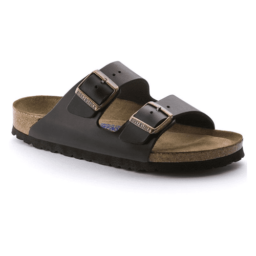 Birkenstock Arizona Soft Footbed - Style ARIZONA 0552341&3 LTHR SF / BROWN AMALFI LTHR - Brown Amalfi Leather