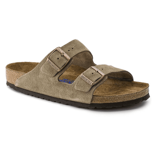 Birkenstock Arizona Soft Footbed - Style 0951301 - Taupe Suede
