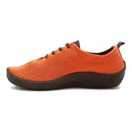 Arcopedico Women's Vegan Shocks - Style 15-ORG - Black, Orange - Image 2