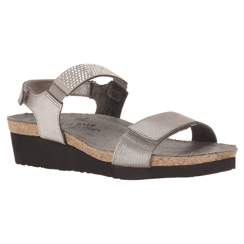 Naot Women's Lisa - Style 4460-B33SILV - Silver Threads Leather