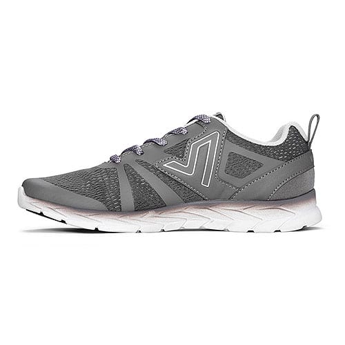 Vionic Women's Miles Lace Up - Style 10000672-GRY - Black, Grey - Image 2