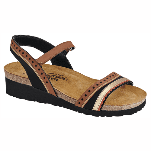 Naot Women's Beverly - Style 4022-NJA - Green, Black, Brown, Blue, Metallic
