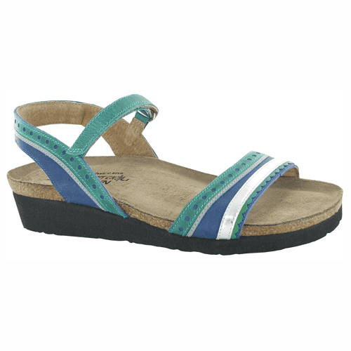 Naot Women's Beverly - Style 4022-V89 - Green, Black, Brown, Blue, Metallic