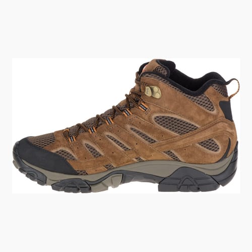 Merrell Men's Moab 2 Mid Waterproof - Style J06051-J06051W - Brown - Image 3