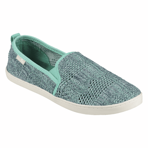 Sanuk Women's Brook Knit - Style 1020128-OPL - Grey, Opal