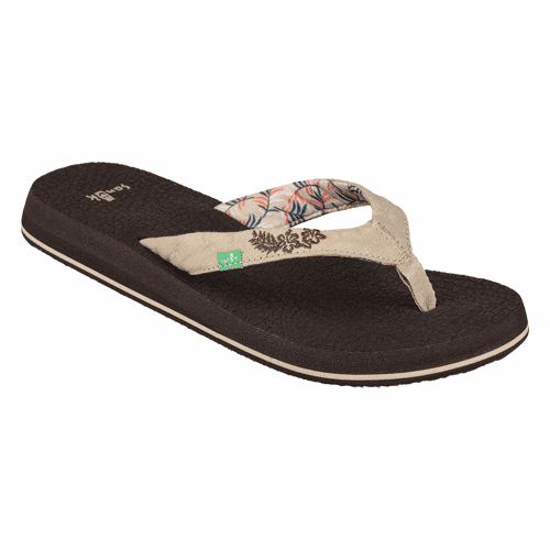 Sanuk Women's Yoga Paradise 2 - Style 1091869-NAT - Black, Natural