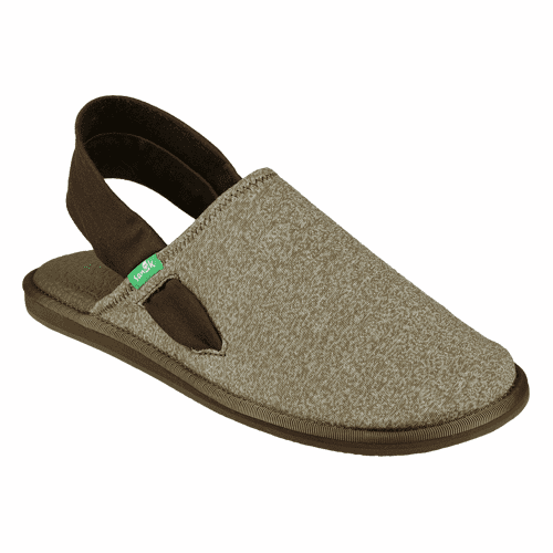 Sanuk Women's Yoga Sling Cruz Heath - Style 1095172-HBOL - Black, Burnt Olive