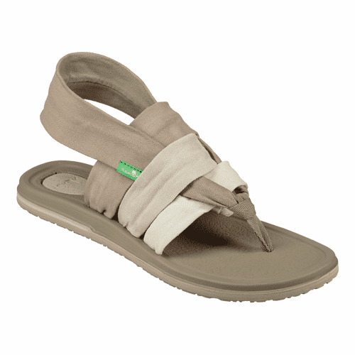 Sanuk Women's Yoga Sling 3 - Style 1099405 - Gradient Peyote/Turtledove, Mineral Blue