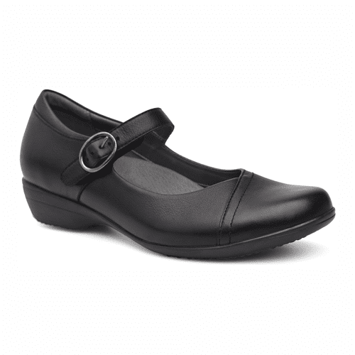 Dansko Women's Fawna - Style 5501/5511-020200 - Black Milled Napa