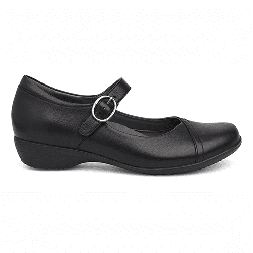 Dansko Women's Fawna - Style 5501/5511-020200 - Black Milled Napa - Image 3