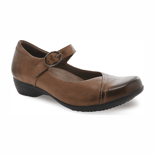 Dansko Women's Fawna - Style 5501-690200 - Chestnut Burnished Calf