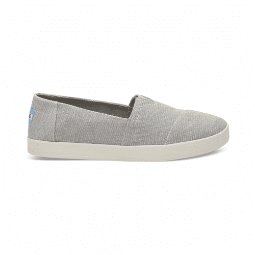 Toms Womens Avalon Slip On Vegan - Style 10013391 - Gray, Black