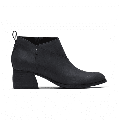 Toms Womens Leilani Bootie - Style 10014148 - Honey Leather, Black