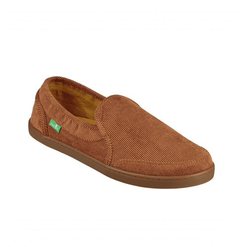 Sanuk Women's Pair O Dice Vegan Corduroy - Style 1105067-RPCN - Roasted Pecan, Black