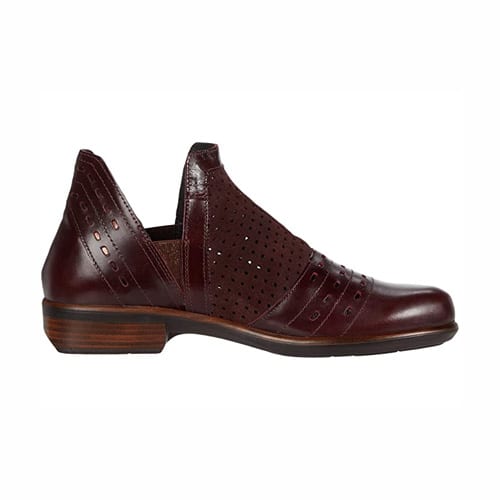 Naot Women's Rivotra - Style 26061-RCY - Perfect Burgundy Suede/Bordeaux Leather/Glass Silver/Violet Nubuck