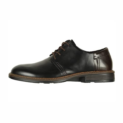 Naot Men's Chief - Style 80024-BLK/RAV/LTR - Black Raven Leather/ Walnut Leather - Image 2