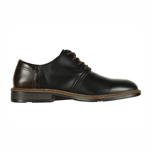 Naot Men's Chief - Style 80024-BLK/RAV/LTR - Black Raven Leather/ Walnut Leather