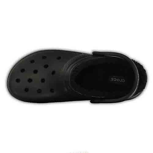 Croc Classic Lined Clog - Style 203591-060BLK - Black/Black - Image 5