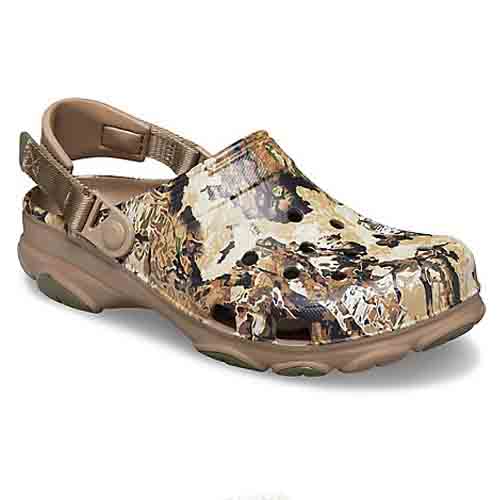 Crocs Classic All-terrain Veil Clog - Style 206467 - Khaki/Camo