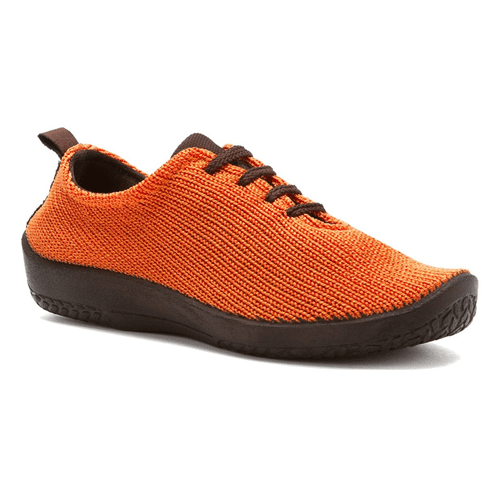 Arcopedico Women's Vegan Shocks - Style 15-ORG - Black, Orange