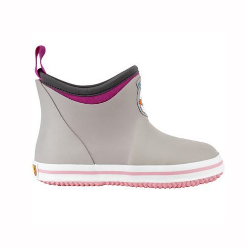 Buoy Boot Kid's Ankle Boot - Style BB104 - Grey, Pink