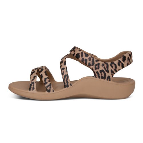 Aetrex Women's Jillian Sport - Style L8004 - Leopard - Image 5