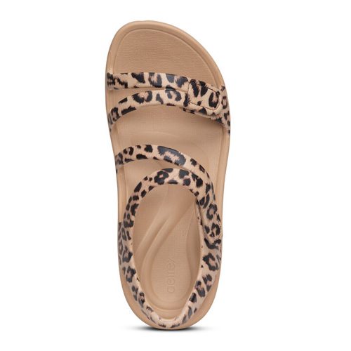Aetrex Women's Jillian Sport - Style L8004 - Leopard - Image 4