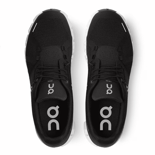 On Men's Cloud 5 - Style ON CLOUD 5 59.98919 BLACK WHITE - Black/White - Image 4