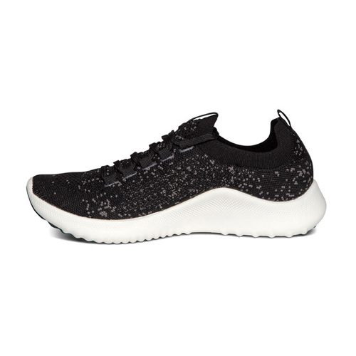 Aetrex Women's Carly Arch Support Sneakers - Style AS100 - Black - Image 5