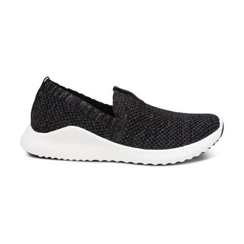 Aetrex Women's Angie Arch Support Sneakers - Style AS130 - Black - Image 5