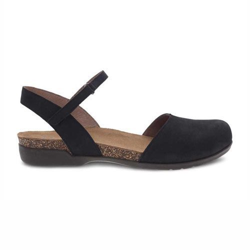 Dansko Women's Rowan - Style 6025-105300 - Black Nubuck