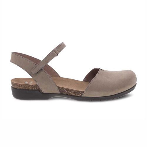 Dansko Women's Rowan - Style 6025-165300 - Taupe Milled Nubuck
