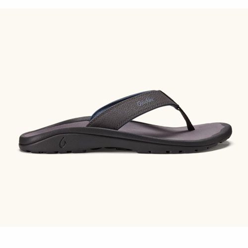 Olukai Men's Ohana - Style 10110-PAVE - Grey, Black