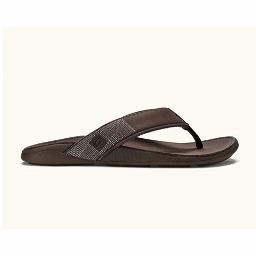 Olukai Men's Vegan Tuahine - Style 10465-DKWD - Dark Wood