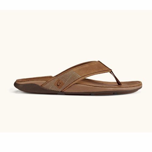 Olukai Men's Vegan Tuahine - Style 10465-TOF - Toffee/Toffee