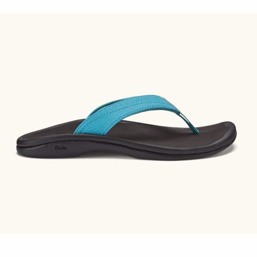 Olukai Women's Ohana - Style NM40 - Blue Mist/Black
