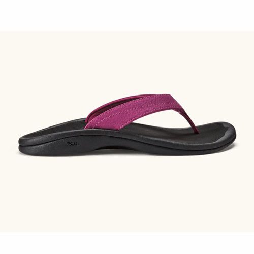 Olukai Women's Ohana - Style 20110-7F400RBK - Orchid Flower/Black