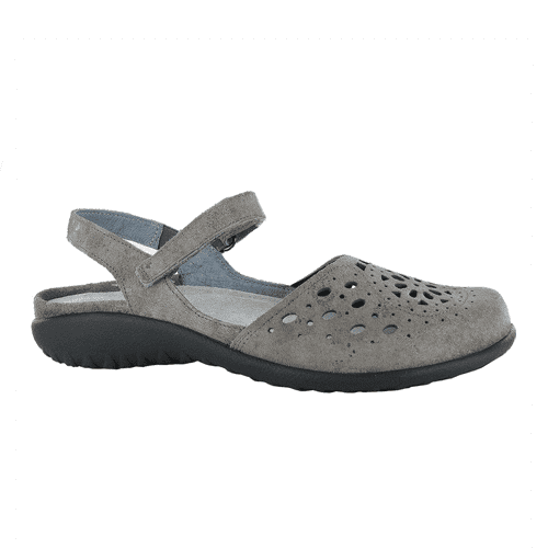 Naot Women's Arataki - Style ARATAKI-BBN - Gray Marble Suede