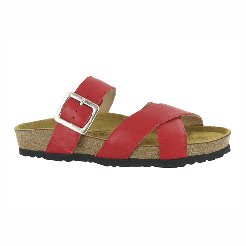 Naot Women's Chicago - Style CHICAGO- C60 - Kiss Red Leather