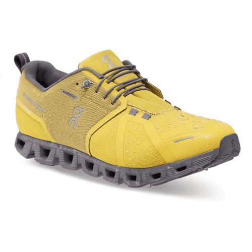 On Men's Cloud 5 Waterproof - Style ON CLOUD 5 WATERPROOF 59.98529 MUSTARD ROCK - Yellow