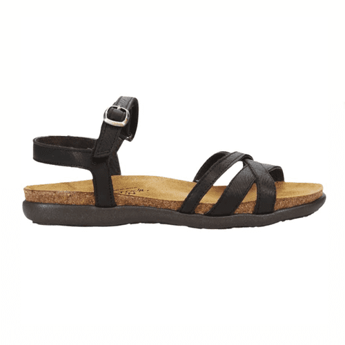 Naot Women's Patricia - Style PATRICIA-BA6 - Soft Black Leather - Image 2