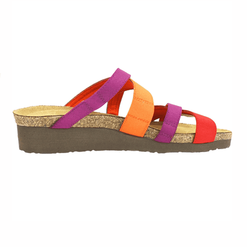 Naot Women's Roxanna - Style ROXANNA-RM9 - Red/Orange/Magenta Stretch