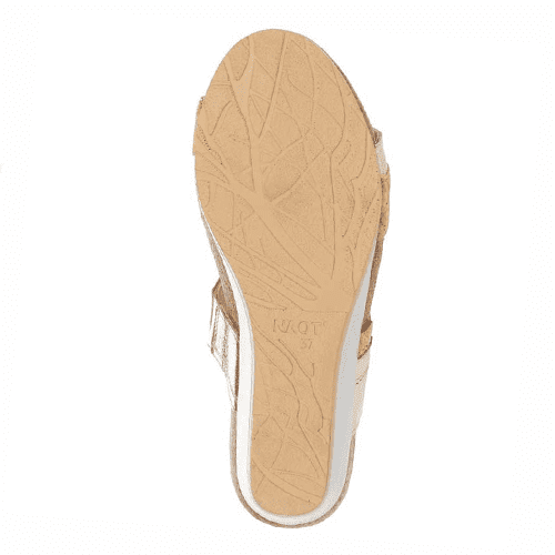 Naot Women's Royalty - Style ROYALTY-YE1 - Radiant Gold Leather - Image 4