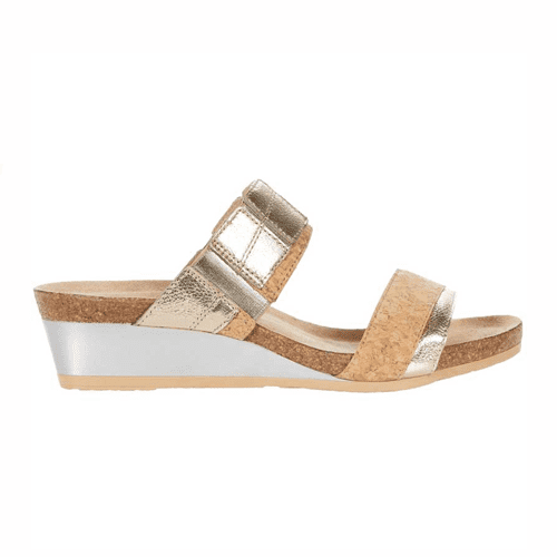 Naot Women's Royalty - Style ROYALTY-YE1 - Radiant Gold Leather - Image 2